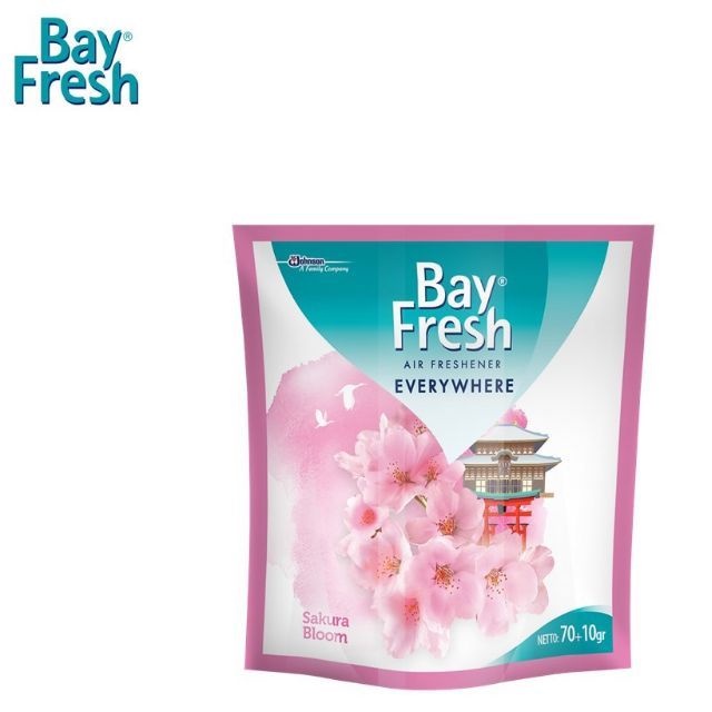 Bayfresh Everywhere Air Freshener Sakura Blossom 70g + 10g