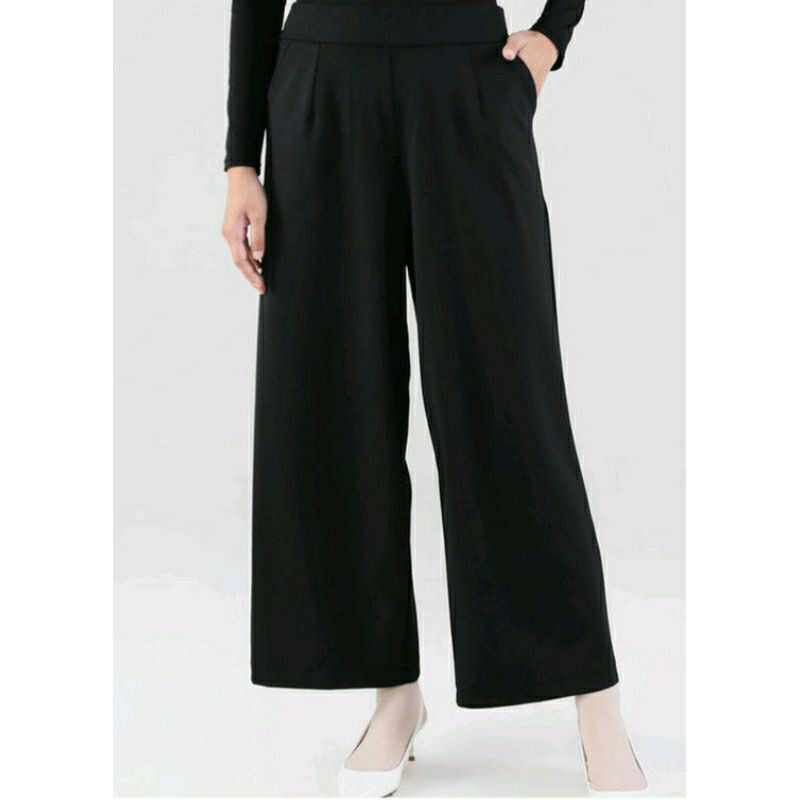 COD✅SIZE REMAJA &amp; JUMBO 100kg READY WARNA CANTIK | KULOT LOOSE PANTS SCUBA PREMIUM celana panjang wanita/cullots loose pants/bawahan muslimah/kasual harian/XXXL big size