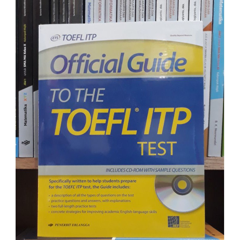 TOEFL.ITP.OFFICIAL.GUIDE.TOTHE.TOEFL.ITP.TESP.INCLUDES.CD.ROM.WITH.SAMPLE.QUESTIONS
