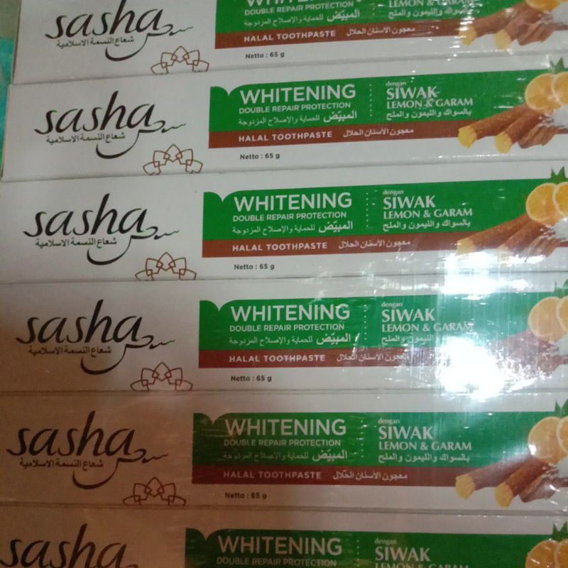 Sasha pasta gigi 65 gr