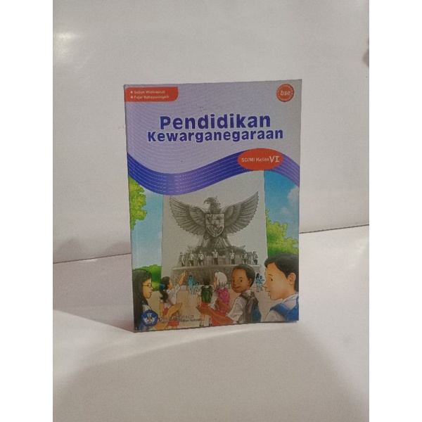 buku PKN kelas 6 SD atau MI