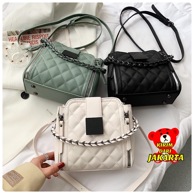 Tas Wanita Tas Selempang Wanita Fashion 194 (K2O0) Tas Wanita Tas Mini Wanita Ransel Mini Wanita Tas