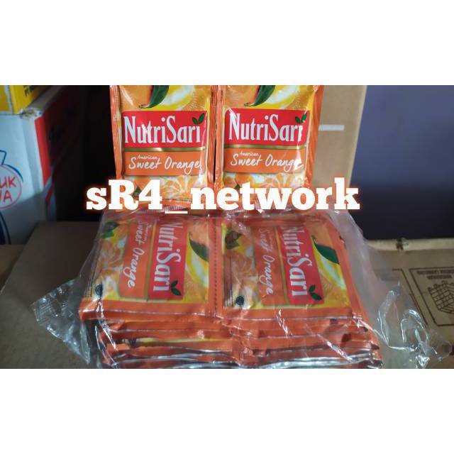 

Nutrisari American Sweet Orange 1 Renceng / 10 Sachet