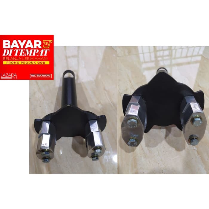 HONDA ADAPTOR DUDUKAN STANG + RAISER HITAM HONDA BEBEK MATIC