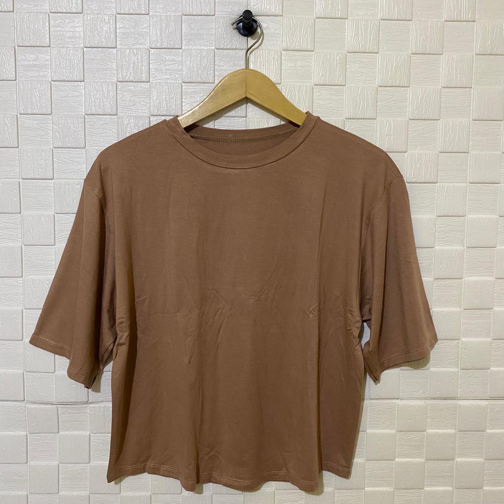 Atasan model kalong jumbo batwing crop XXL wanita /atasan wanita/atasan over size/kaos polos/kaos over size/atasan jumbo/blouse/atasan/blouse kalong wanita/atasan over size/shabhira16-MOCCA