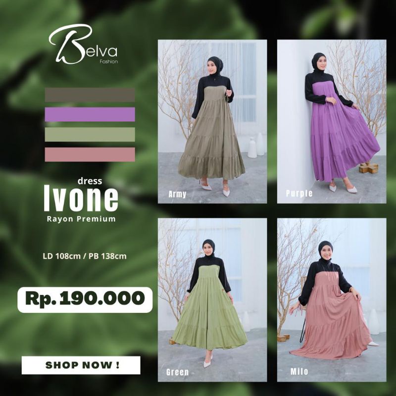 IVONE DRESS _ BELVA FASHION