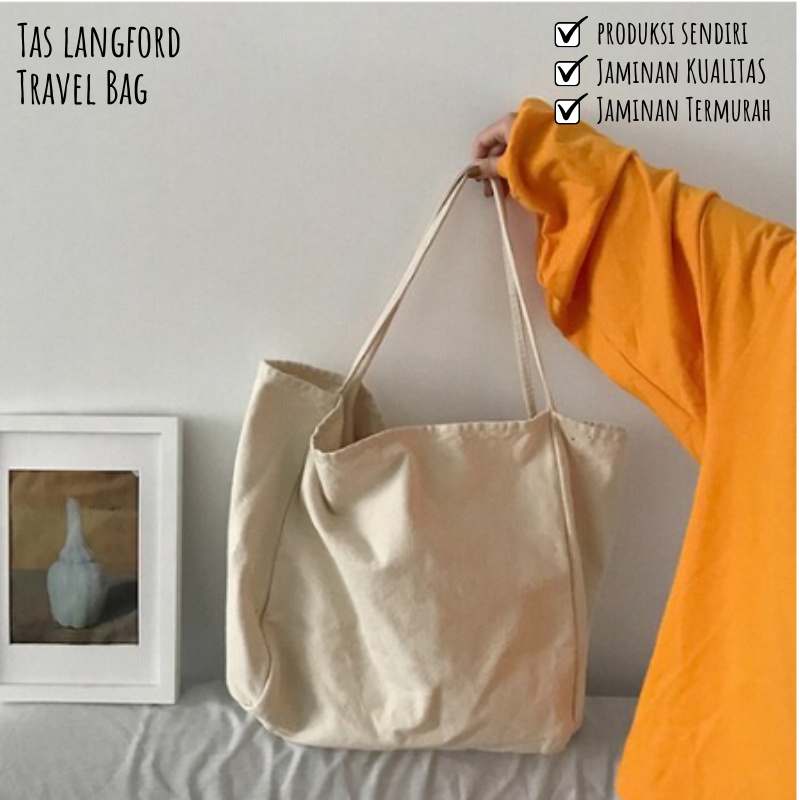 Tas Goodie Bag Sekolah Kuliah Kampus Remaja Model Korea Fashion Terbaru Termurah Kekinian Simple Outfit Elegan Premium Casual Import Lokal Original Bagus Kanvas Travel Perempuan Cewek Wanita