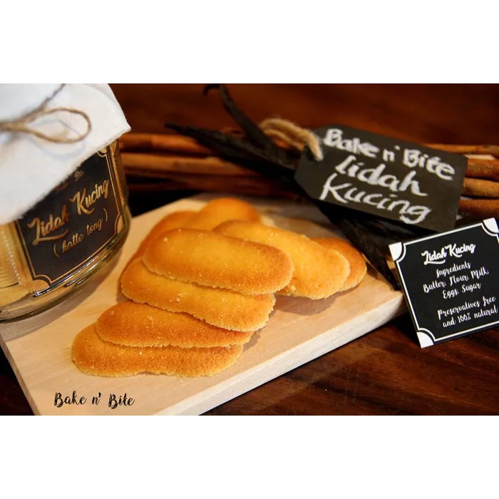 

KUE KERING LIDAH KUCING / KATTETONG