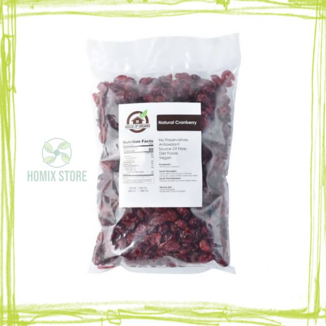 

CRANBERRY KERING DRIED CRANBERRY BUAH CRANBERRY 250 gr