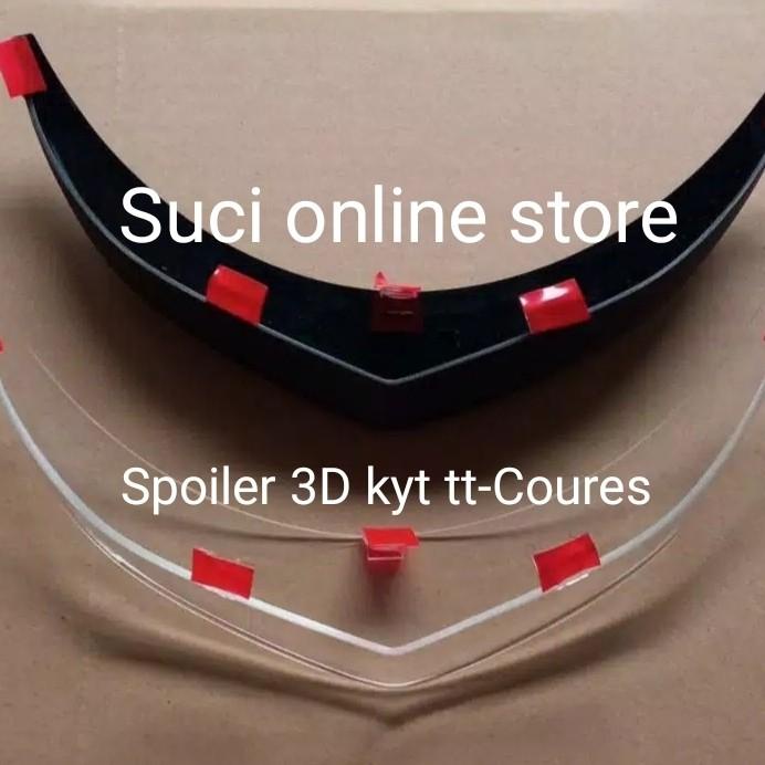 SPOILER 3D KYT TT COURSE / spoiler kyt tt- course 3d