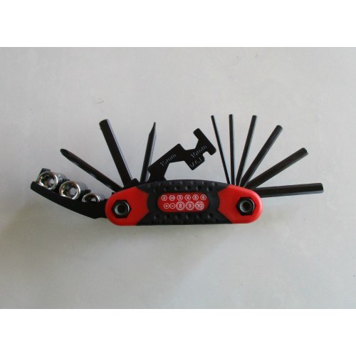 Toolkit / Toolset Sepeda 15 in 1 Merk United