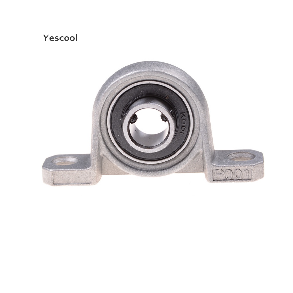 Yescool 2Pcs 12mm Diameter Bore Ball Bearing Pillow Block Mounted Support KP001 .