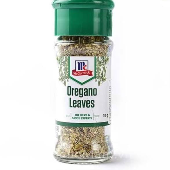 

Mccormick Oregano Leaves 10Gr Btl