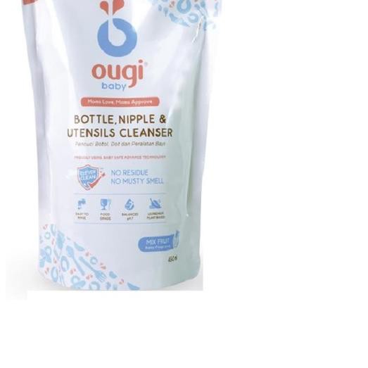 Ougi Baby Bottle Nipple Utensils Cleanser Refill 450 ml