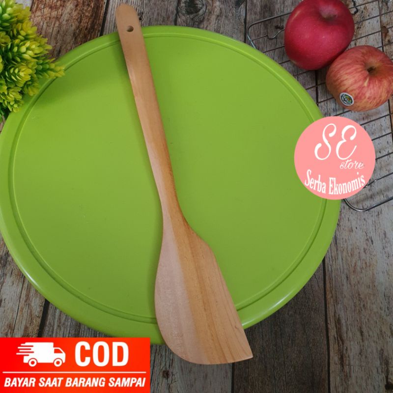 Silvertech Set Mahoni 5 in 1 Set Spatula Kayu Set Masak Kayu Mahoni By Serba Ekonomis