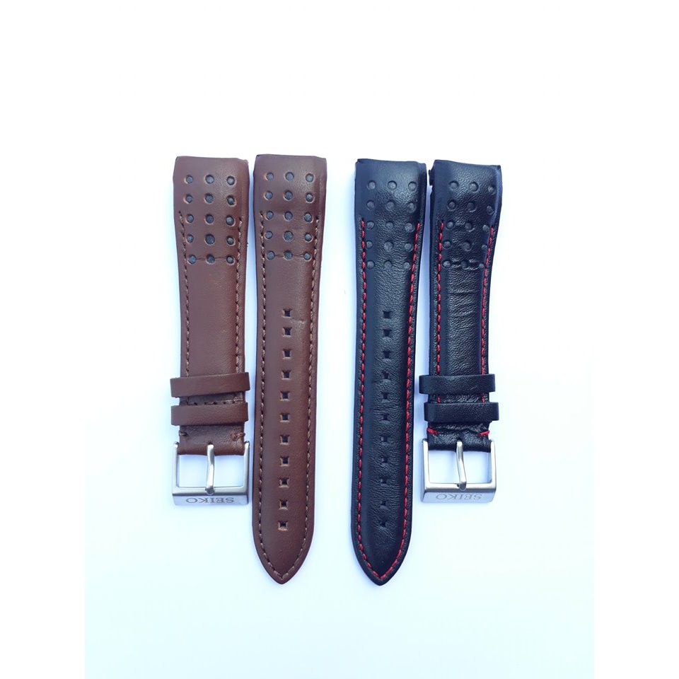 Tali Jam Tangan Kulit Seiko L01MB 21mm Strap Kulit Leathers Seiko L01MB 21MM Watch Bend Premium