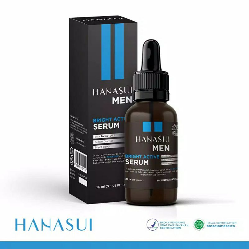 HANASUI MEN BRIGHT ACTIVE SERUM