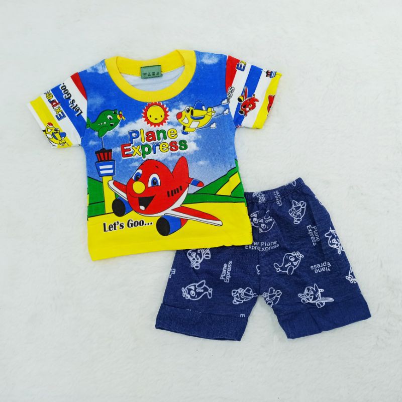 [Ss-4025] Pakaian Anak Laki-laki size 0-4tahun, Baju Anak Kasual Model Jeans Kaos, Kaos Anak Murah