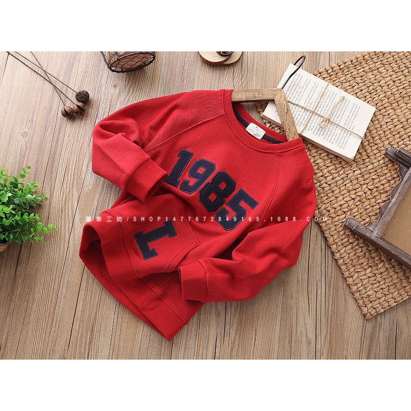 BS/COD/BAJU ATASAN ANAK 1985/KAOS SWEATSHIRT LENGAN PANJANG/GOOD QUALITY/REAL PICTURE