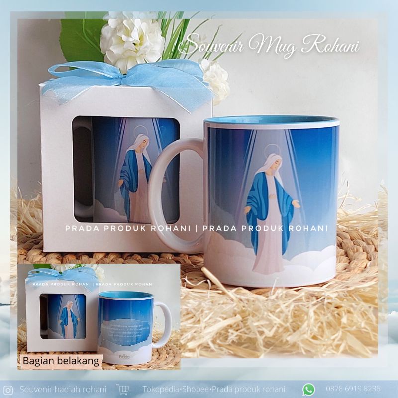 Mug Rohani/Kado Rohani/Hadiah Rohani/Souvenir Rohani/Mug Gelas Rohani