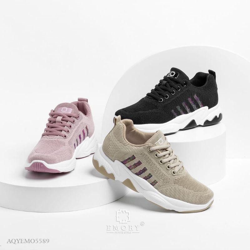 Sepatu wanita EMORY  Flexknit SNEXMORY AQYEMO5589 Terdiri dari tiga warna