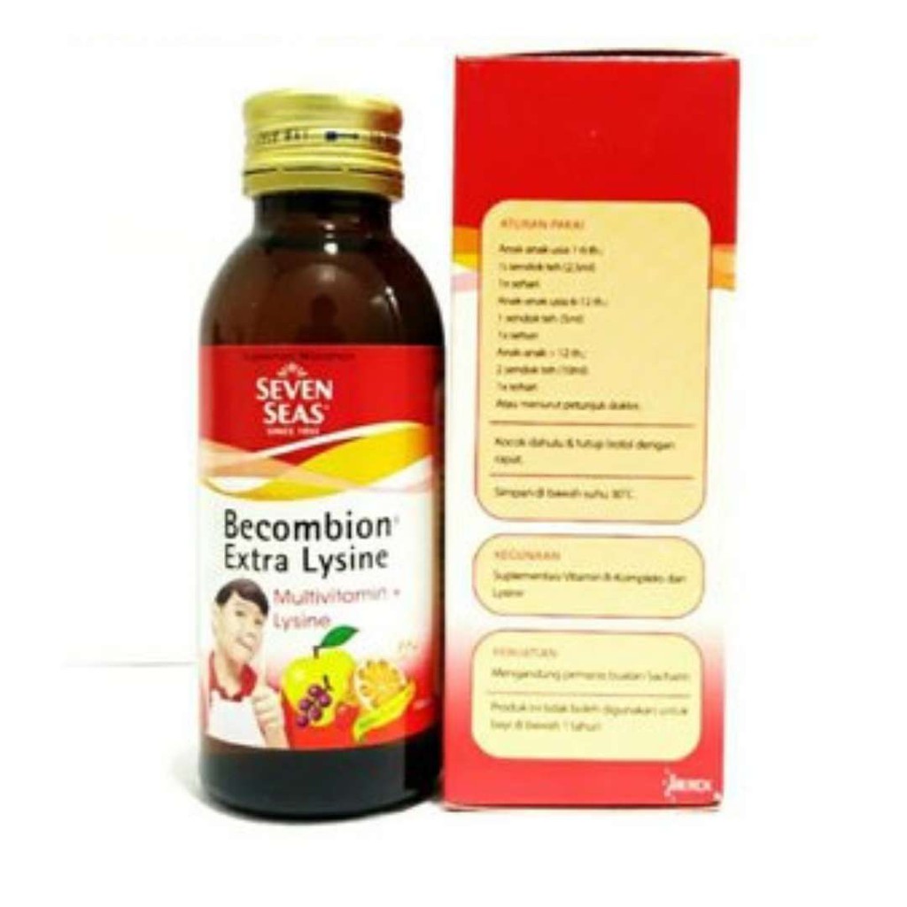SEVEN SEAS BECOMBION EXTRA LYSINE 100 ML