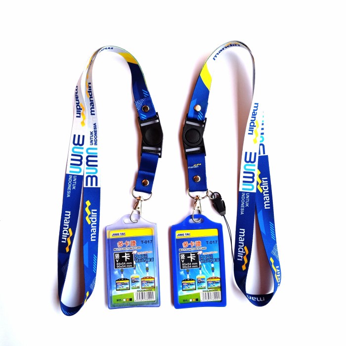 

Cantik Lanyard Gantungan Id Card Bank Mandiri Sale!!!