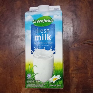 Susu Murni Fresh Milk Greenfield Plain 1 Lt Shopee Indonesia