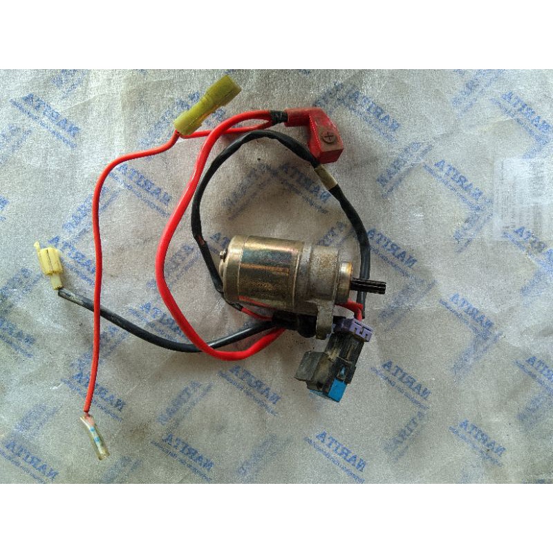 Dinamo stater+Kabel Aki Motor Yamaha Mio j/GT ,Mio M3 , Soul GT Original Cabutan