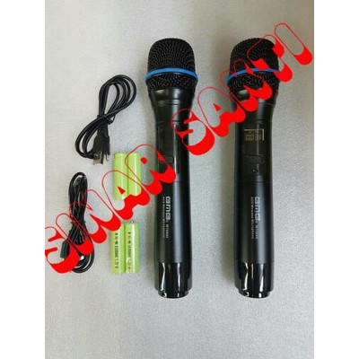 Murah Mic Wireless BMB WT 6600 + Baterai Charger ( ORIGINAL )