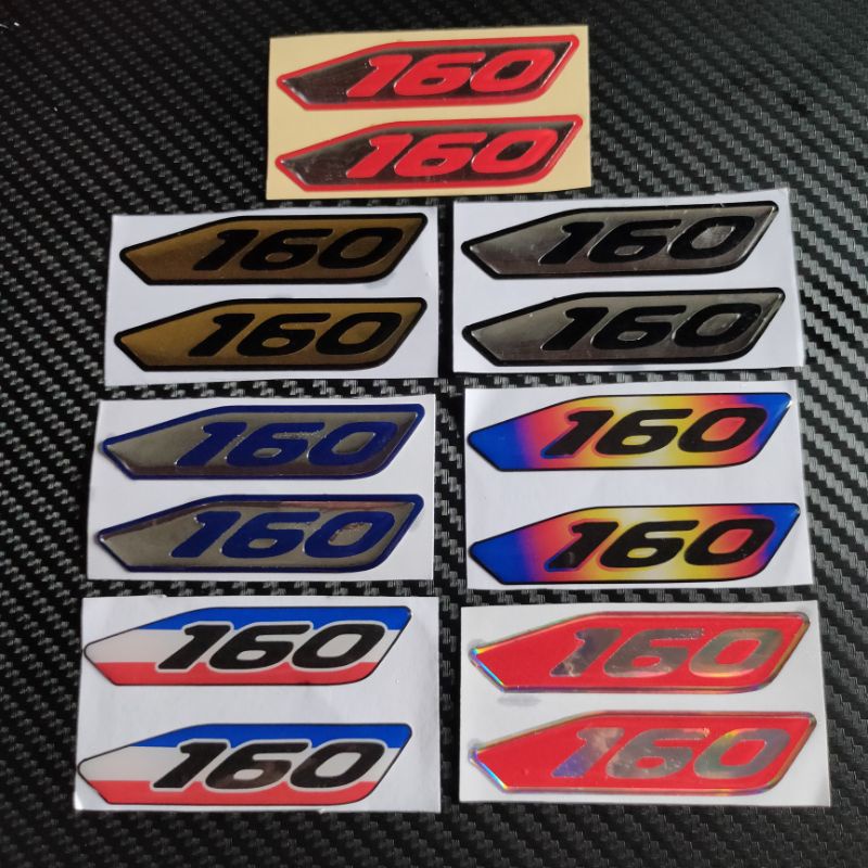 emblem timbul pcx 160 sepasang
