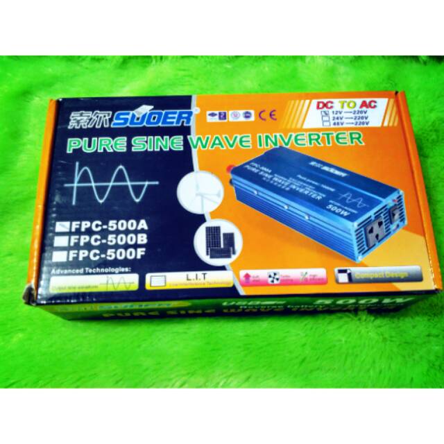 Inverter Pure Sine 500Watt Suoer