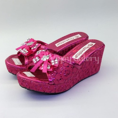 Viyoy Sandal Anak Wedges Kokop Pita Sandal Anak Perempuan hak Tinggi Lucu Termurah