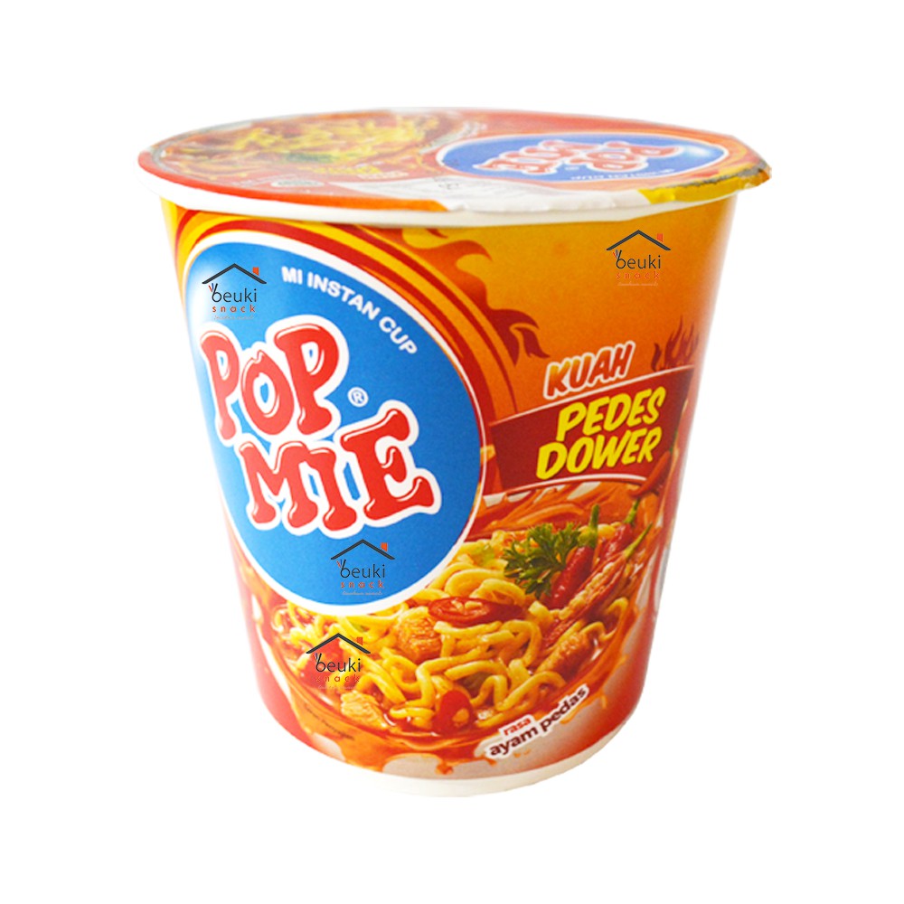 Beuki Promo Pop Mie Kuah Pedes Dower Pop Mie Pedes Instan Rasa