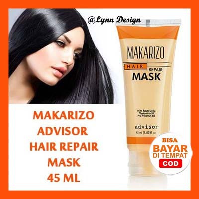 Makarizo Advisor Hair Repair Mask 15 ml 45 mL / Masker Rambut Makarizo / Makarizo Hair Mask