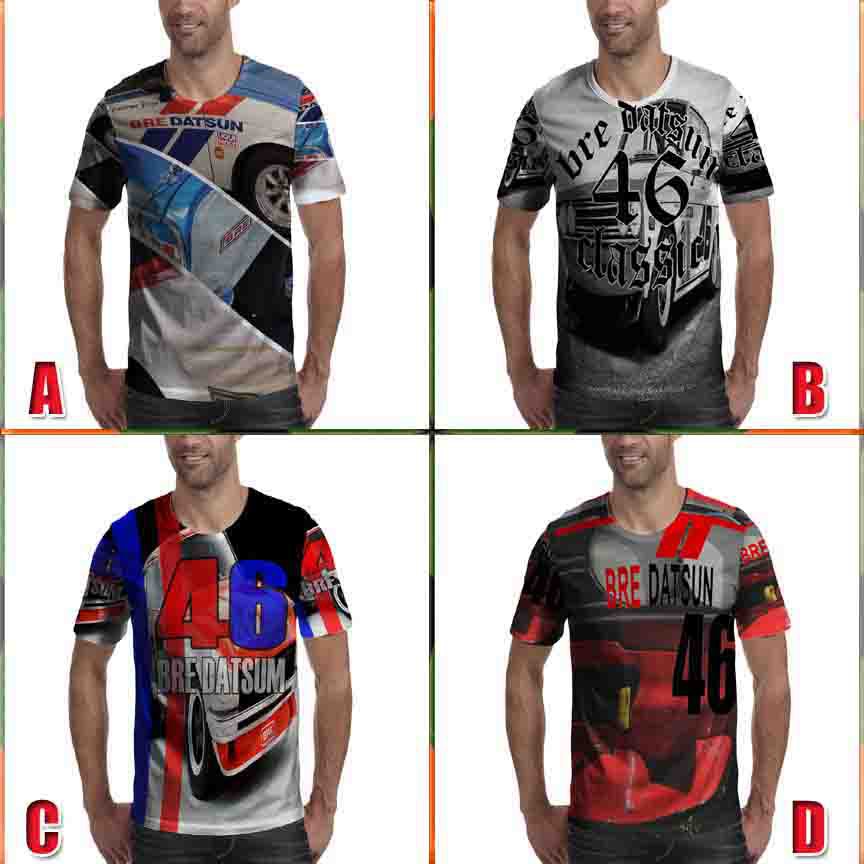 Datsun Bre 46 Classic Tshirt Kaos Fullprint Bahan Polyester Jersey Casual