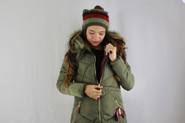 IMPORT MOLLAD Coat Parka Thick Jaket Coat Long Mantel Winter Tebal Panjang Musim Dingin