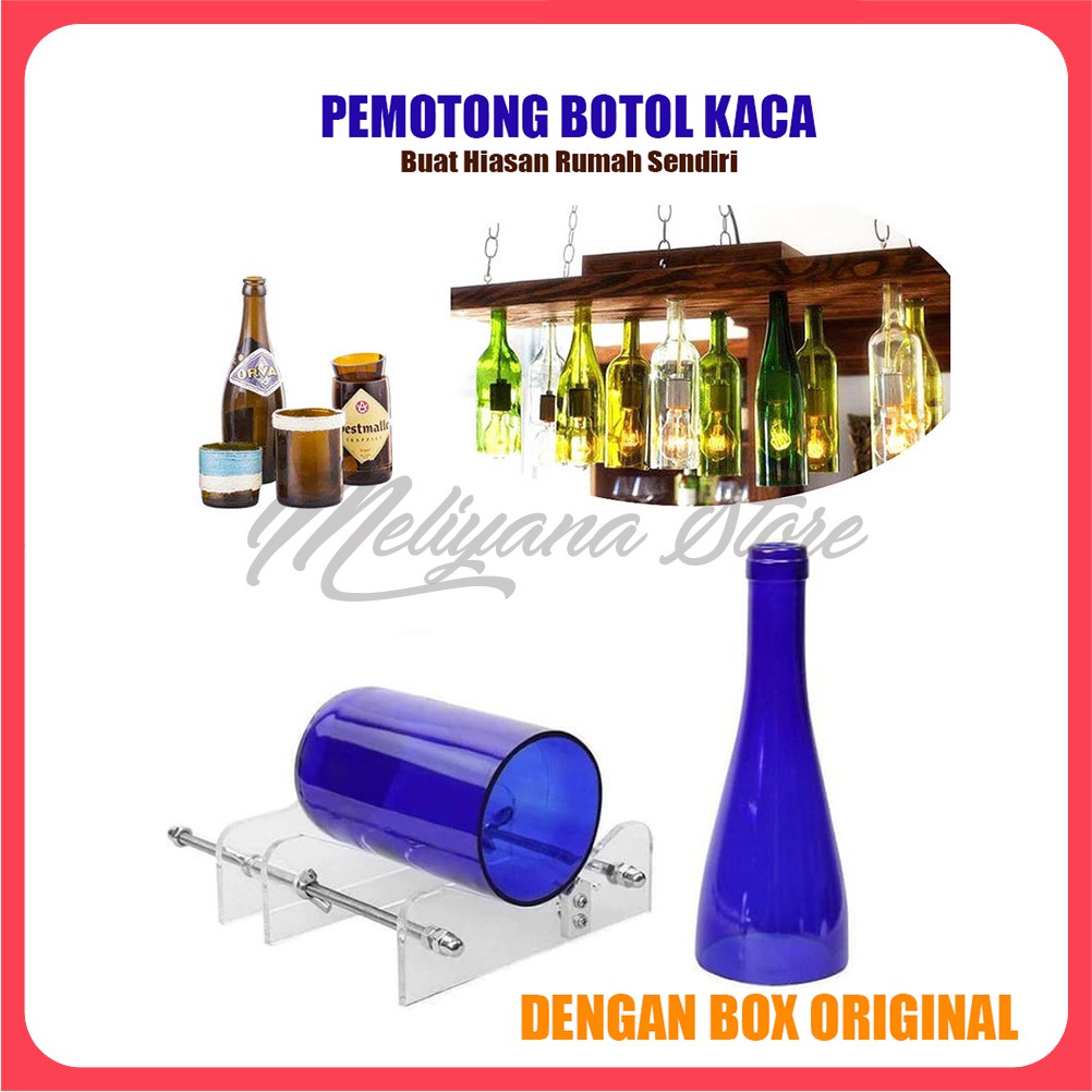 Alat Pemotong Botol Kaca Pembuat Hiasan Lampu Botol Gelas Botol DIY Craft