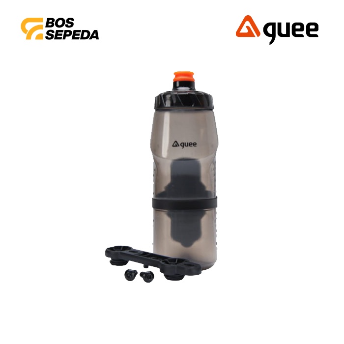 Bidon I Botol Minum Sepeda Magnet Merk Guee Magtwo Cage Free Bottle Set Gray Color Botol Minum Seped