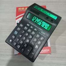 

kalkulator calculator 2 layar lampu led 8810
