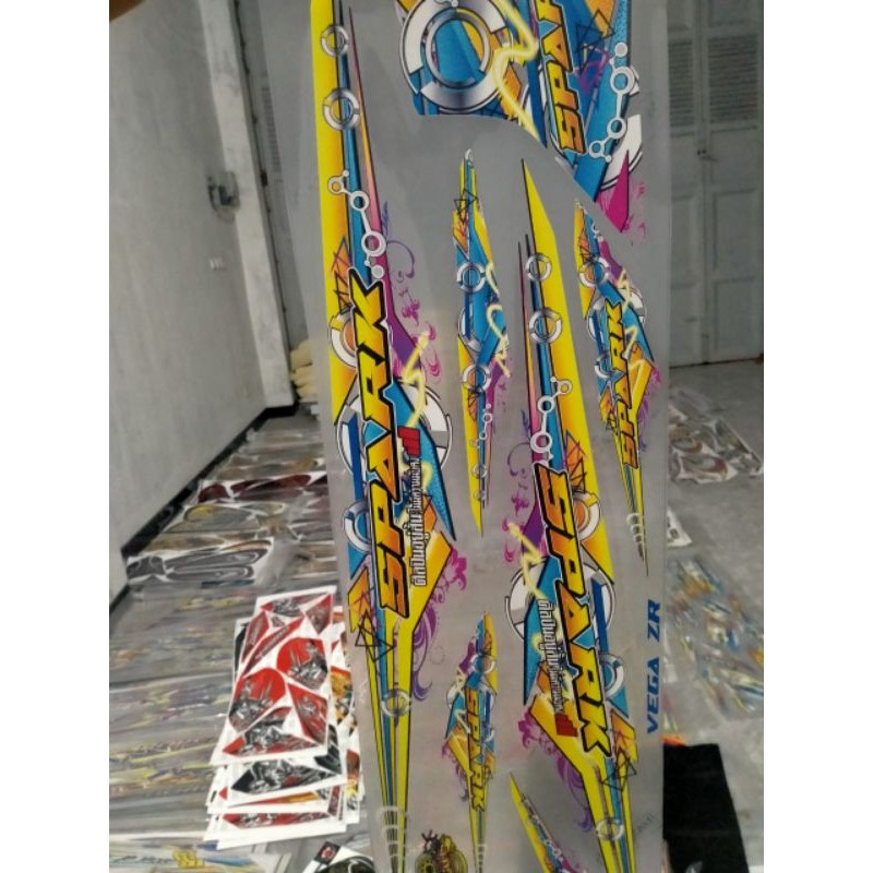 striping transparan Vega zr/rr