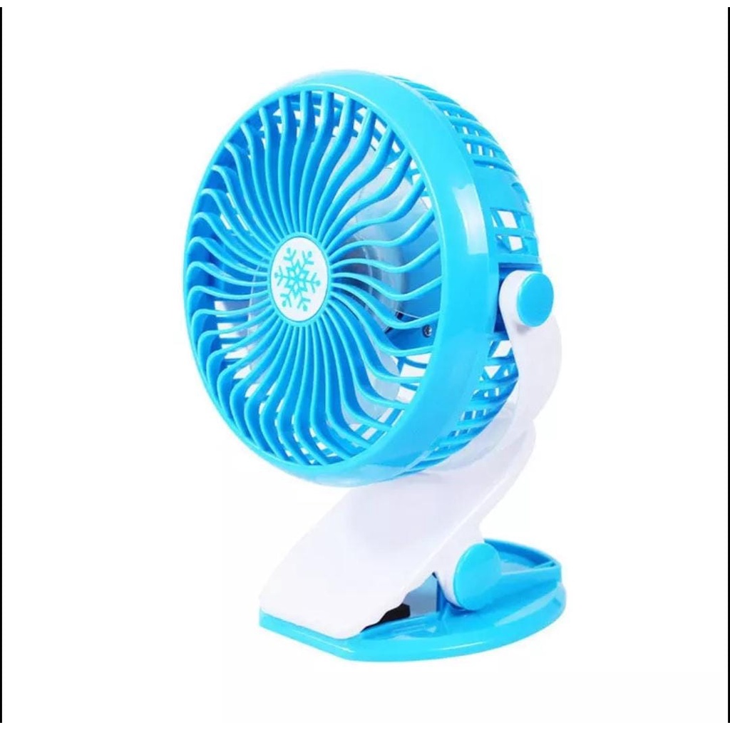 (NC) Kipas Angin Lighting Klip Portable / Mini Usb Clip Fan Portable LED