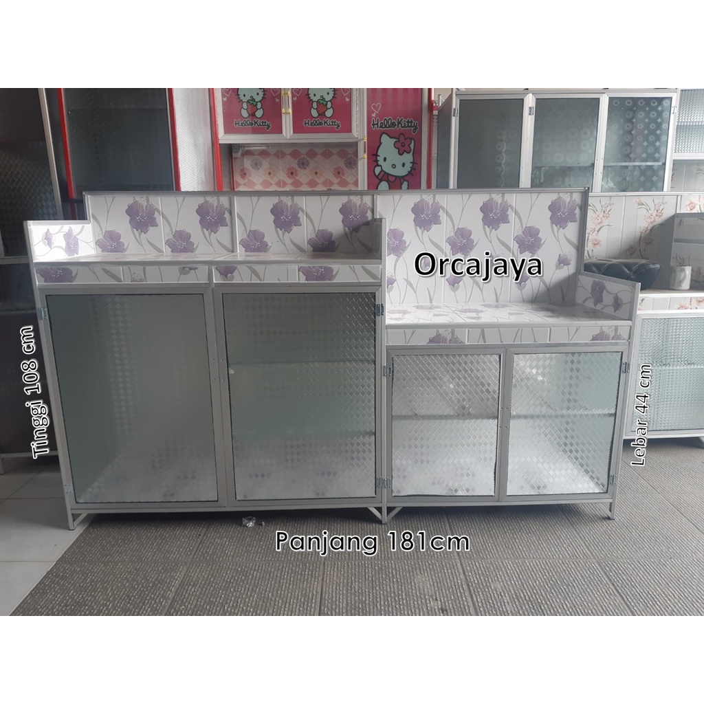 Jual Rak Kompor 4 Pintu / Rak Kompor / Meja Kompor Dapur | Shopee Indonesia