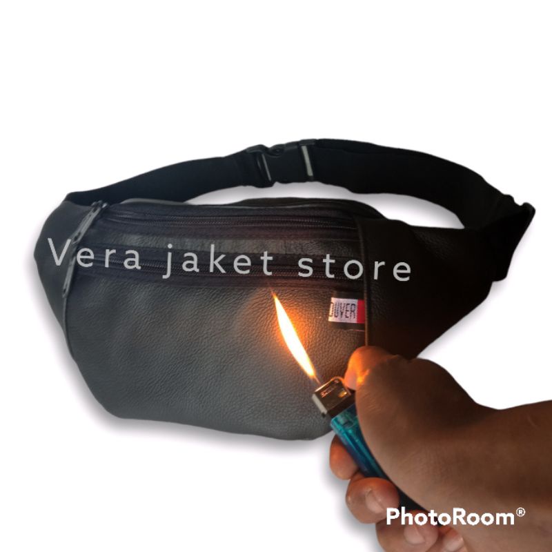 Tas SELEMPANG Kulit Pria Waistbag Kulit Asli Sapi Premium Anti Air Waisbag Kulit Tas Slempang Kulit 