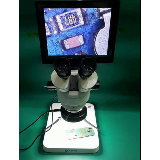 Microscope Stereo SZM45-T1 (3Mata + LCD)