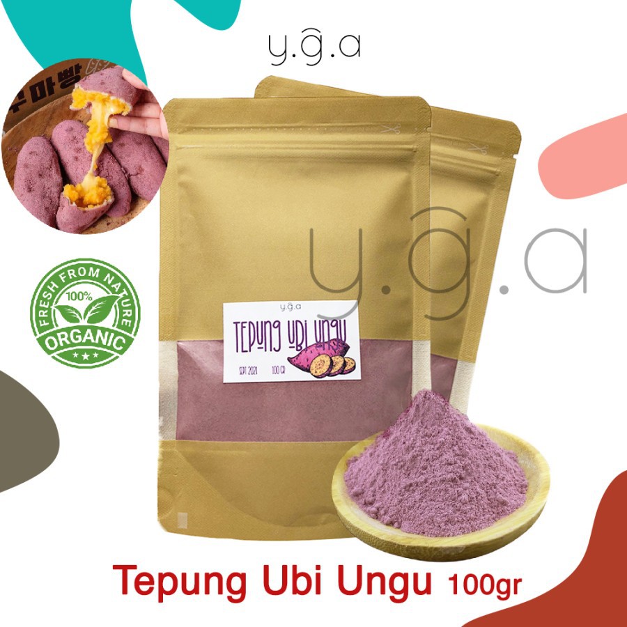 Jual Tepung Ubi Ungu (REPACK) 100gr / Sweet Potato Flour | Shopee Indonesia