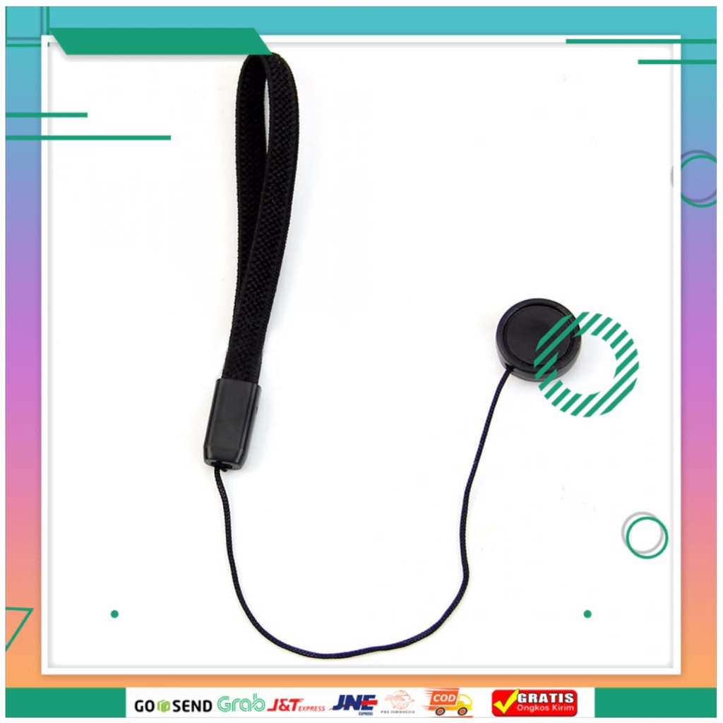 (BISA COD) FTIHSHPTali Tutup Lensa Kamera Anti Lost Lens Cap Strap - JH-FDS01