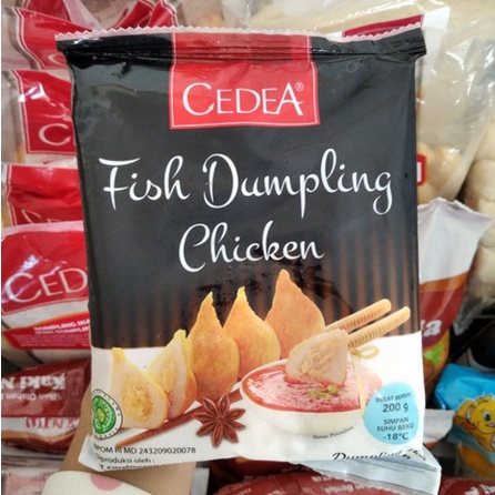 

Cedea Dumpling Chicken 200gr Frozen Food Kualitas Terbaik