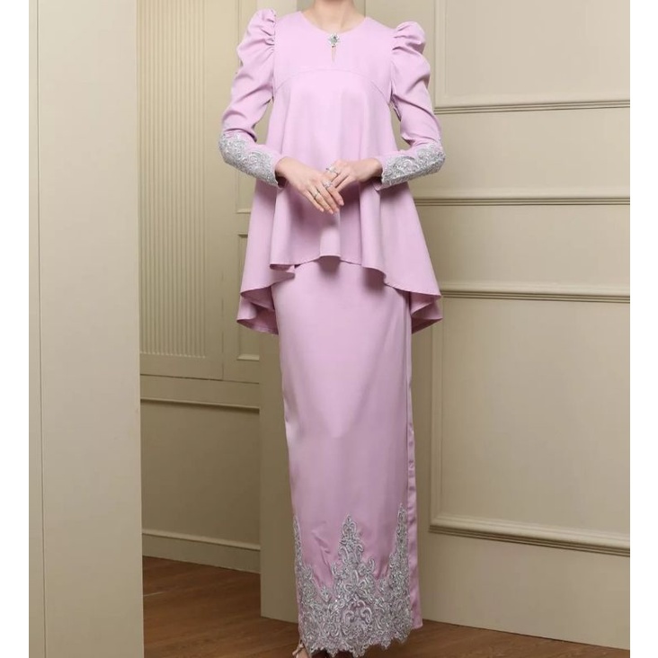 Vini One set /Baju muslimah/ baju pesta/baju akad/baju tunangan