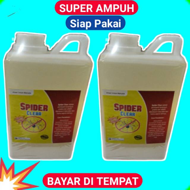 SPIDER CLEAR PEMBASMI SERANGGA LABA LABA 1 LITER